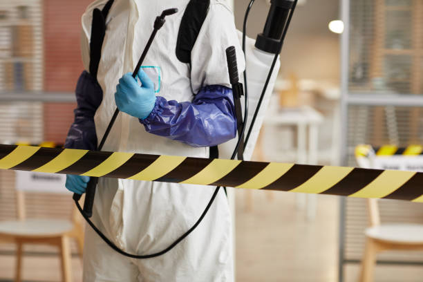 Professional Blood Cleanup technician working in Arrington, TN
